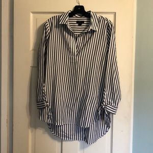 J. Crew Universal Standard striped tunic